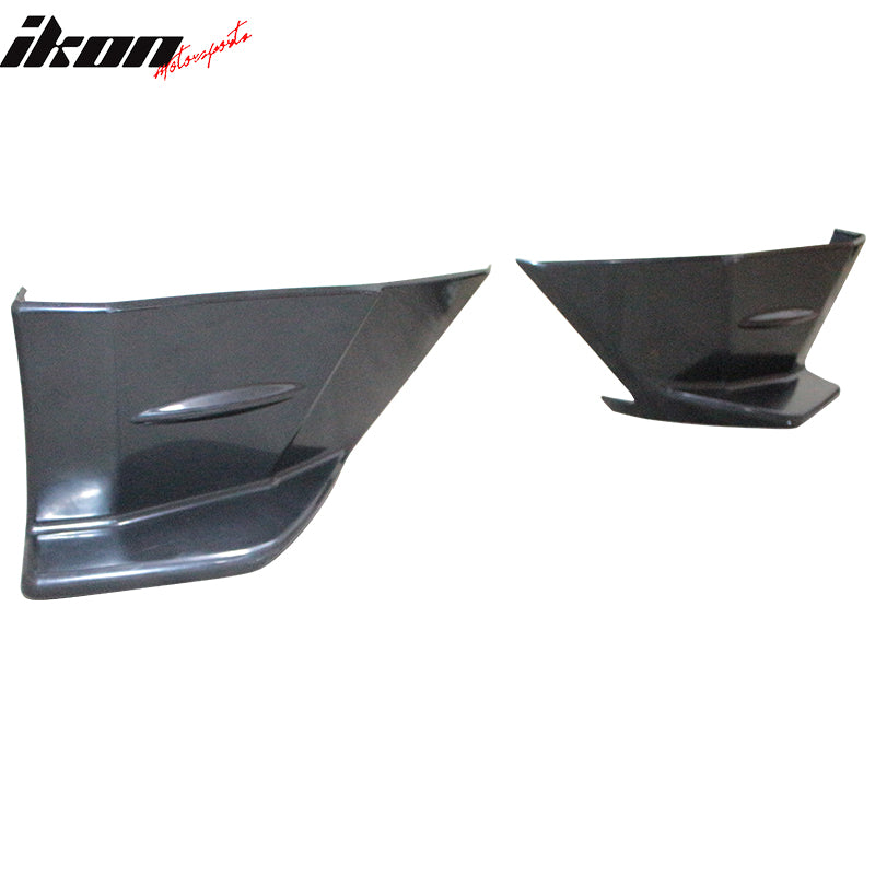 Fits 22-26 Toyota GR86/Subaru BRZ STI Style Rear Bumper Side Apron Splitters PP