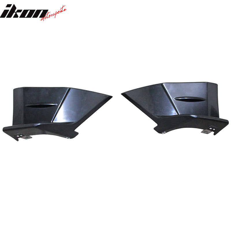 Fits 22-26 Toyota GR86/Subaru BRZ STI Style Rear Bumper Side Apron Splitters PP