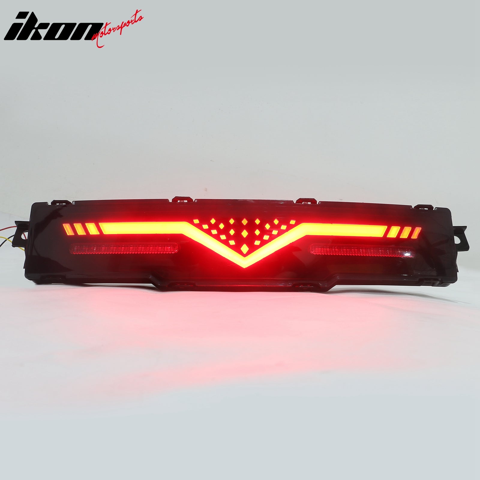 Fits 22-25 Subaru BRZ LED Rear Bumper Reverse Brake Light Assembly Smoked Len