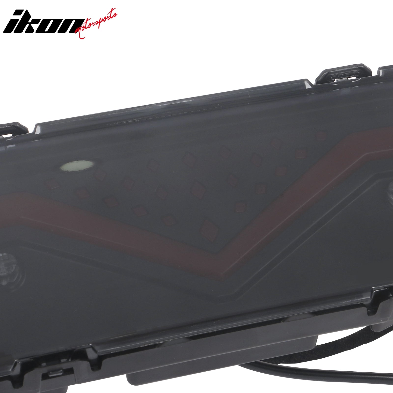 Fits 22-25 Subaru BRZ LED Rear Bumper Reverse Brake Light Assembly Smoked Len