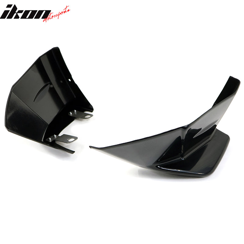 Fits 22-26 Toyota GR86/Subaru BRZ STI Rear Bumper Lower Apron Splitters Lid ABS