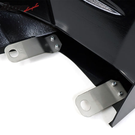 Fits 22-26 Toyota GR86/Subaru BRZ STI Rear Bumper Lower Apron Splitters Lid ABS