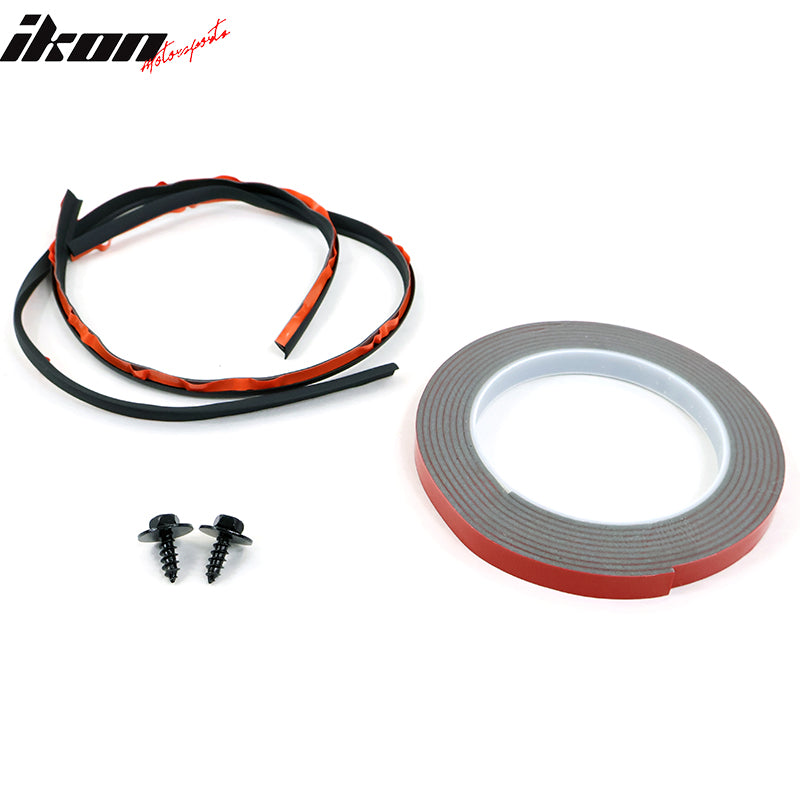 Fits 22-26 Toyota GR86/Subaru BRZ STI Rear Bumper Lower Apron Splitters Lid ABS