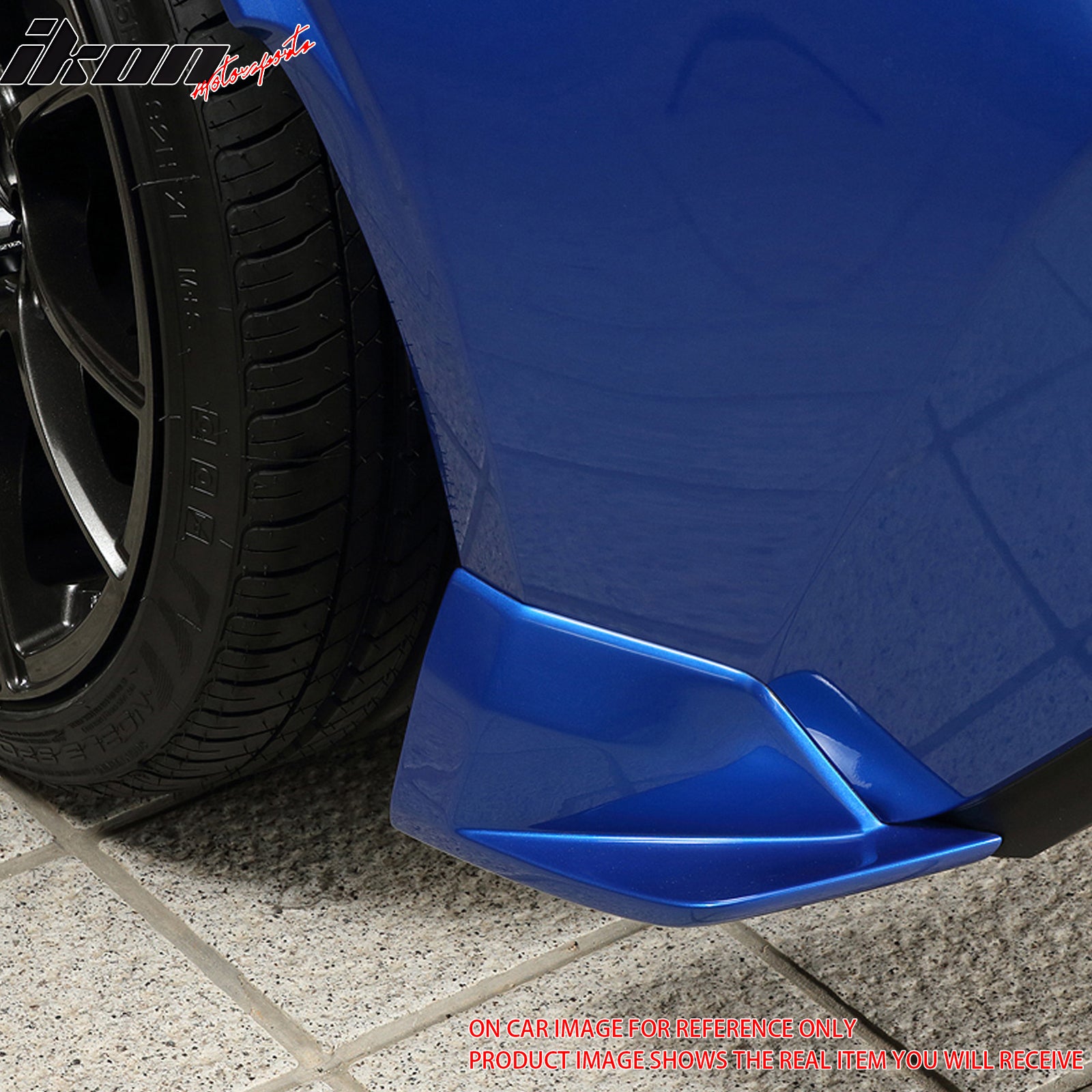 Fits 22-26 Toyota GR86/Subaru BRZ Rear Bumper Aprons CS Style Corner Diffuser