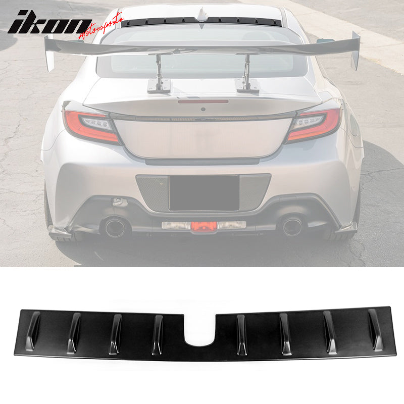2022-2026 Subaru BRZ Toyota GR86 Rear Vortex Roof Spoiler Unpainted