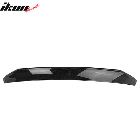 Fits 22-26 Toyota GR86/Subaru BRZ IKON Style Gloss Black Rear Roof Spoiler ABS