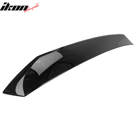 Fits 22-26 Toyota GR86/Subaru BRZ IKON Style Gloss Black Rear Roof Spoiler ABS