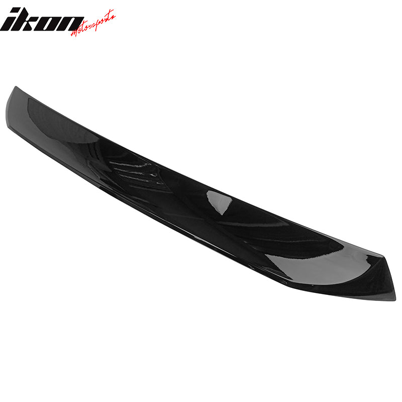 Fits 22-26 Toyota GR86/Subaru BRZ IKON Style Gloss Black Rear Roof Spoiler ABS