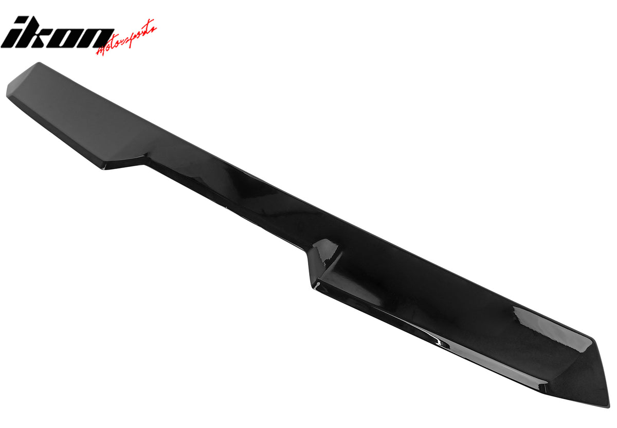Fits 22-26 Toyota GR86/Subaru BRZ V Style Gloss Black Rear Roof Spoiler Wing ABS