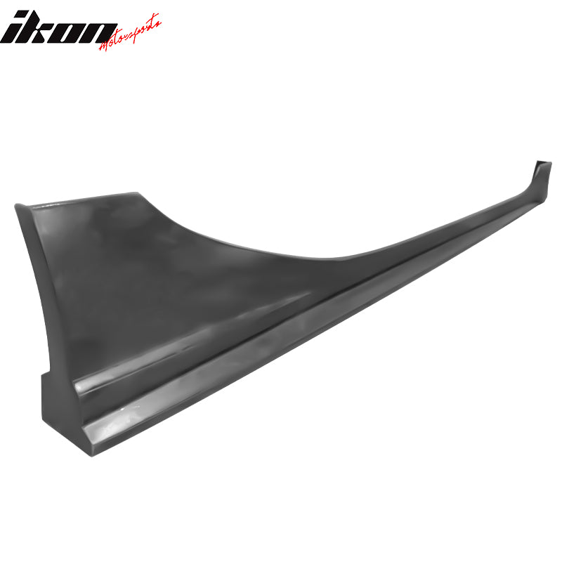 Fits 22-26 Toyota GR86/Subaru BRZ 2DR IKON Side Skirts Diffusers Lips PU - 2PCS