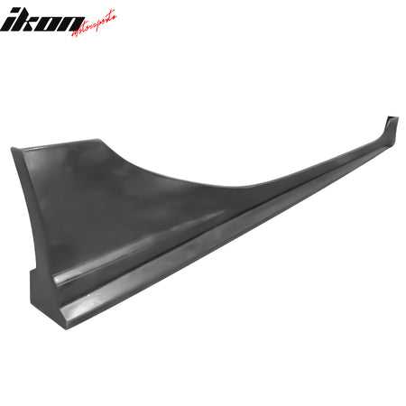 Fits 22-26 Toyota GR86/Subaru BRZ 2DR IKON Side Skirts Diffusers Lips PU - 2PCS