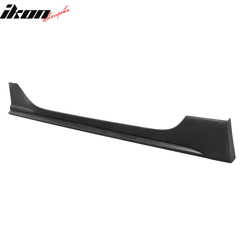 Fits 22-26 Toyota GR86/Subaru BRZ 2DR IKON Side Skirts Diffusers Lips PU - 2PCS