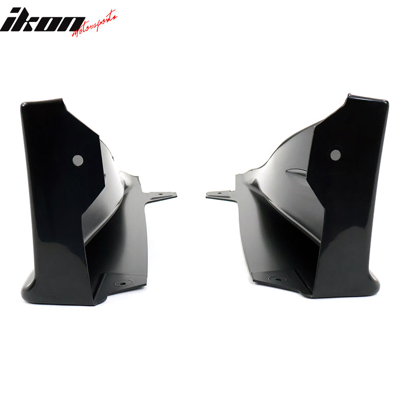 Fits 22-26 Toyota GR86/Subaru BRZ STI Rear Side Skirts Strakes Splash Corner ABS