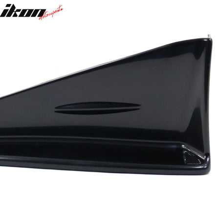 Fits 22-26 Toyota GR86/Subaru BRZ STI Rear Side Skirts Strakes Splash Corner ABS