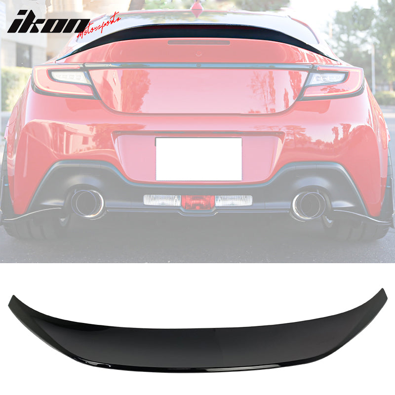 2022-2026 Subaru BRZ Toyota GR86 TRD Style Trunk Spoiler Gloss Black