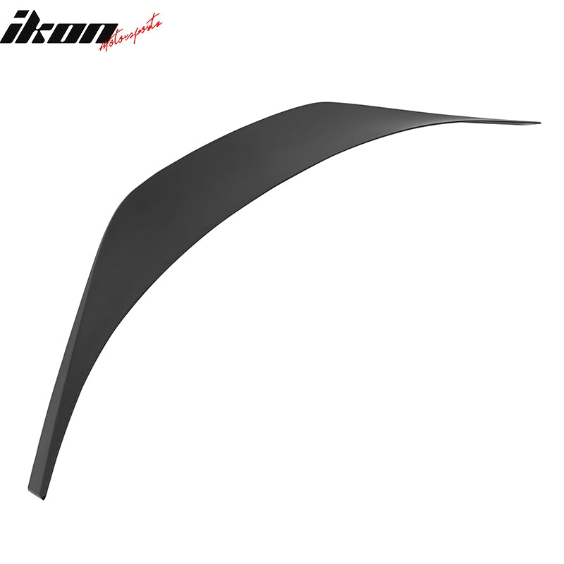 Fits 22-26 Toyota GR86/Subaru BRZ Unpainted Black IKON Roof TRD Trunk Spoiler