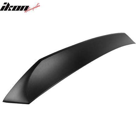 Fits 22-26 Toyota GR86/Subaru BRZ Unpainted Black IKON Roof TRD Trunk Spoiler