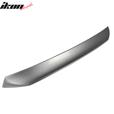 Fits 22-26 Toyota GR86/Subaru BRZ #G1U Silver IKON Roof TRD Trunk Spoiler ABS