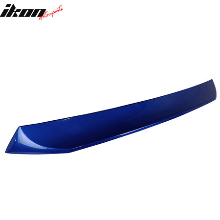 Fits 22-26 Toyota GR86/Subaru BRZ #K7X Blue IKON Roof TRD Trunk Spoiler ABS