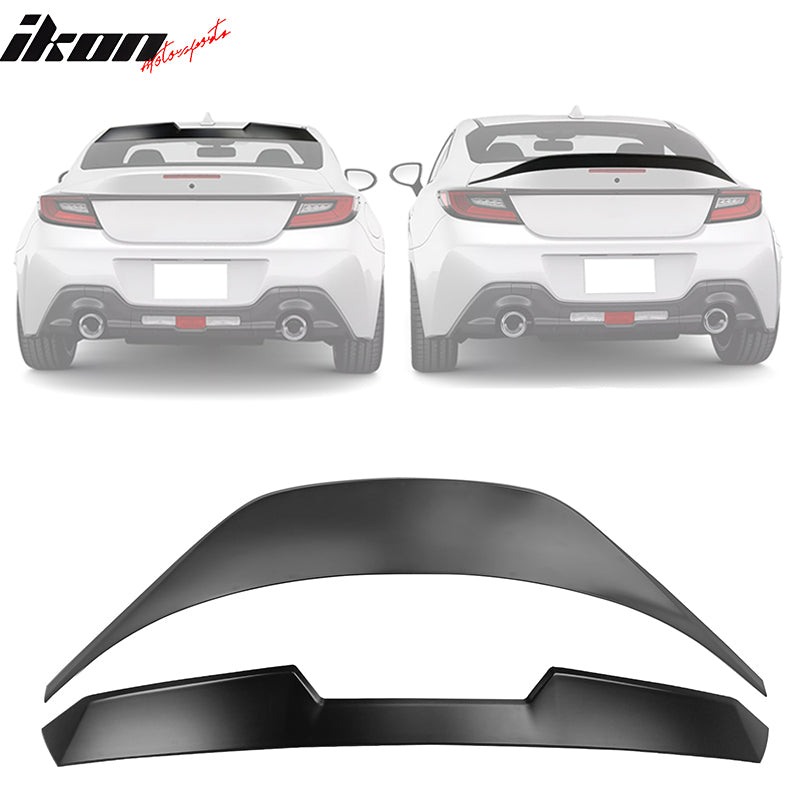2022-2026 Subaru BRZ GR86 Unpainted V Roof + TRD Trunk Spoiler ABS