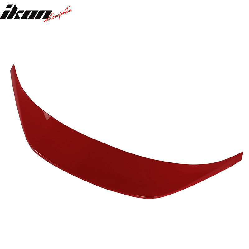 Fits 22-26 Toyota GR86/Subaru BRZ #DCK Red V Style Roof TRD Trunk Spoiler ABS