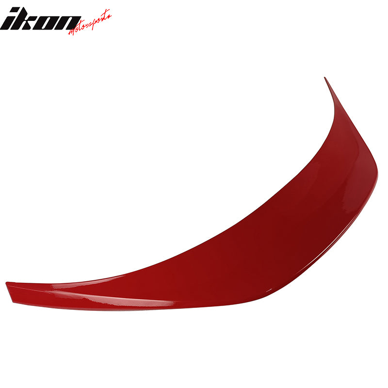 Fits 22-26 Toyota GR86/Subaru BRZ #DCK Red V Style Roof TRD Trunk Spoiler ABS