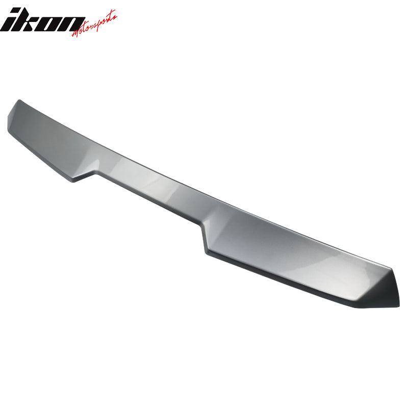 Fits 22-26 Toyota GR86/Subaru BRZ #G1U Silver V Style Roof TRD Trunk Spoiler