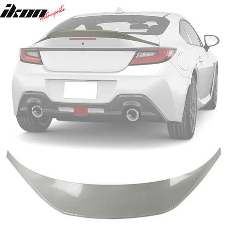 Fits 22-26 Toyota GR86/Subaru BRZ V Roof + TRD Trunk Spoiler Painted #K1X White