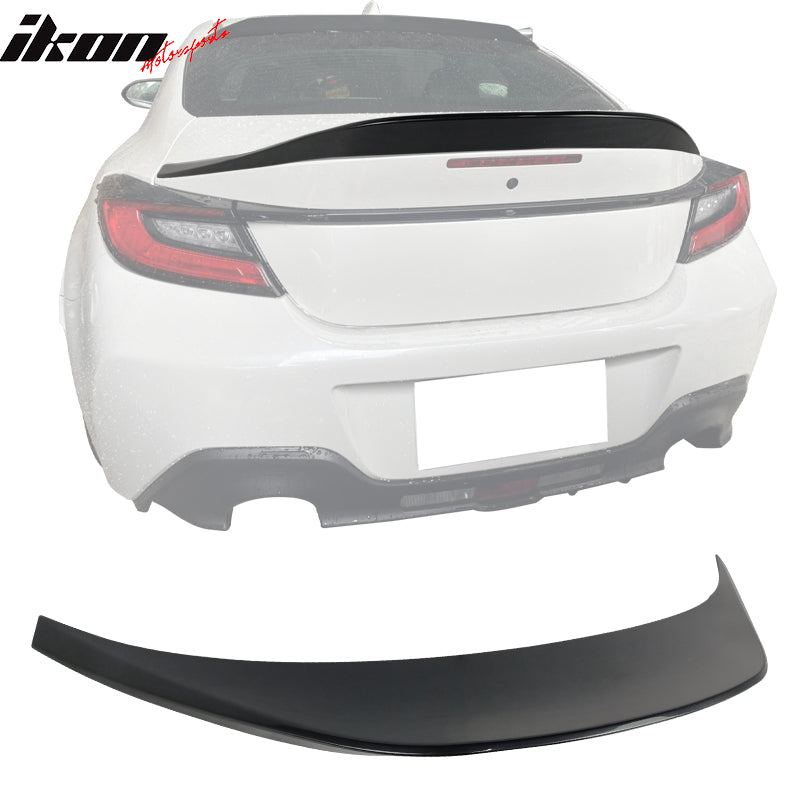 Fits 22-26 Toyota GR86/Subaru BRZ V Roof + TRD Trunk Spoiler Painted #P8Y Gray
