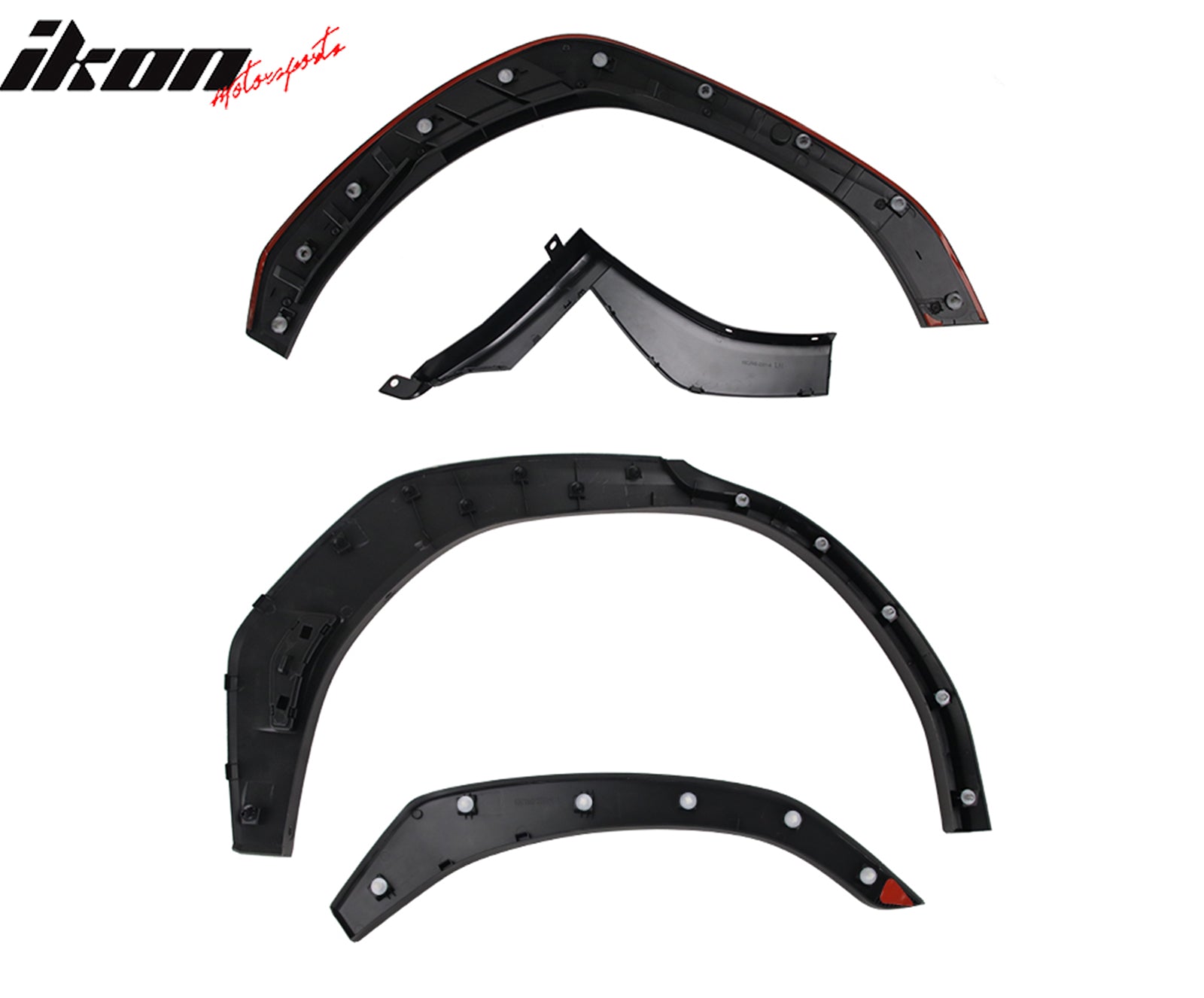 Fits 22-26 Subaru WRX Sedan 4DR Fender Flares Wheel Covers Matte