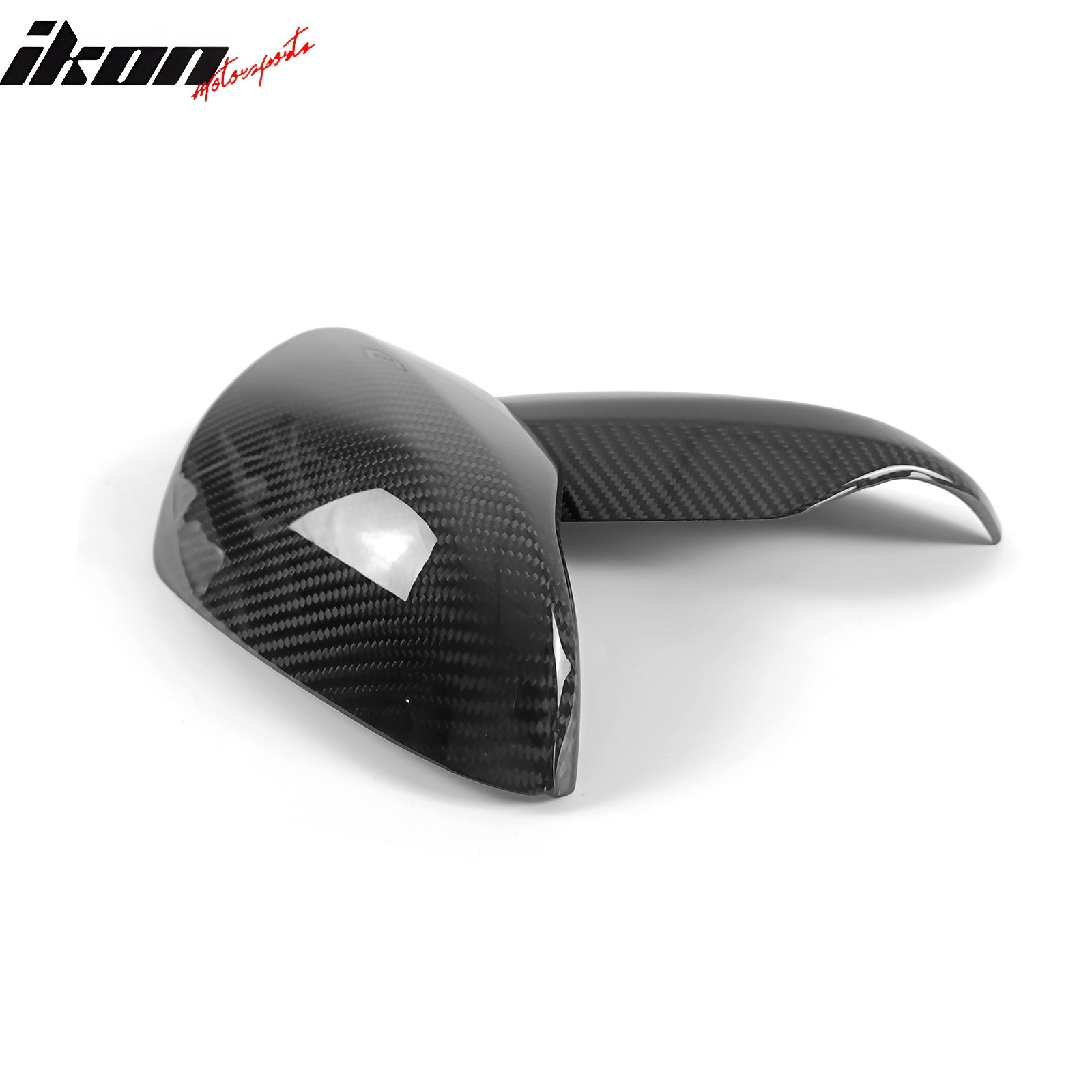 Fits 22-25 Subaru WRX 5th Rear View Mirror Covers Trim Added on Carbon Fiber CF