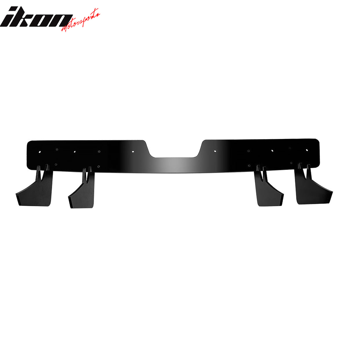 Fits 22-26 Subaru WRX IKON Style Rear Bumper Diffuser W/ 4-Fin ABS Gloss Black