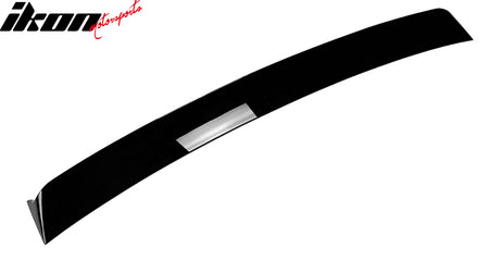 Fits 22-25 Subaru WRX 5th Gen IKON Gloss Black Rear Window Roof Spoiler Wing ABS
