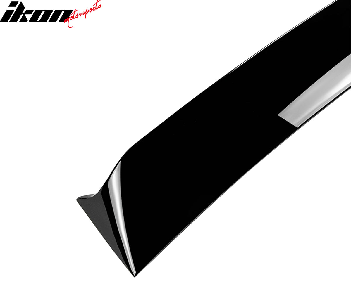 Fits 22-25 Subaru WRX 5th Gen IKON Gloss Black Rear Window Roof Spoiler Wing ABS