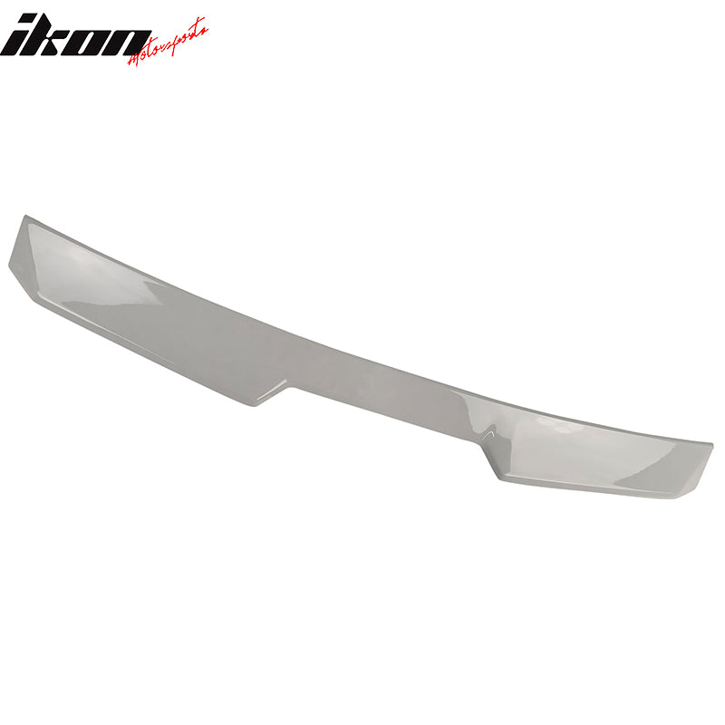 Fits 22-25 Subaru WRX 5th V Style Rear Roof Spoiler Painted #M6Y Ceramic White
