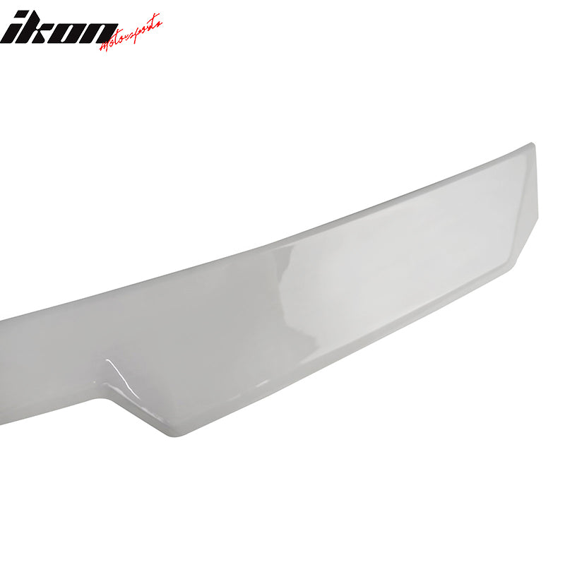 Fits 22-25 Subaru WRX 5th V Style Rear Roof Spoiler Painted #M6Y Ceramic White