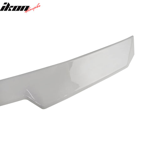 Fits 22-25 Subaru WRX 5th V Style Rear Roof Spoiler Painted #M6Y Ceramic White