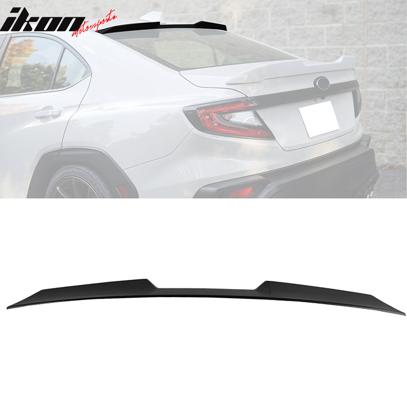 2022-2025 Subaru WRX V Style ABS Rear Roof Spoiler Painted #P8Y Gray