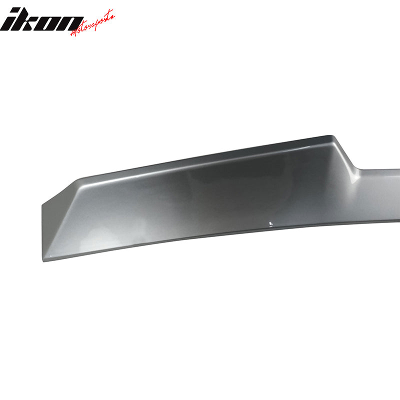 Fits 22-25 Subaru WRX 5th V Style Rear Roof Spoiler Wing Painted #G1U Ice Silver