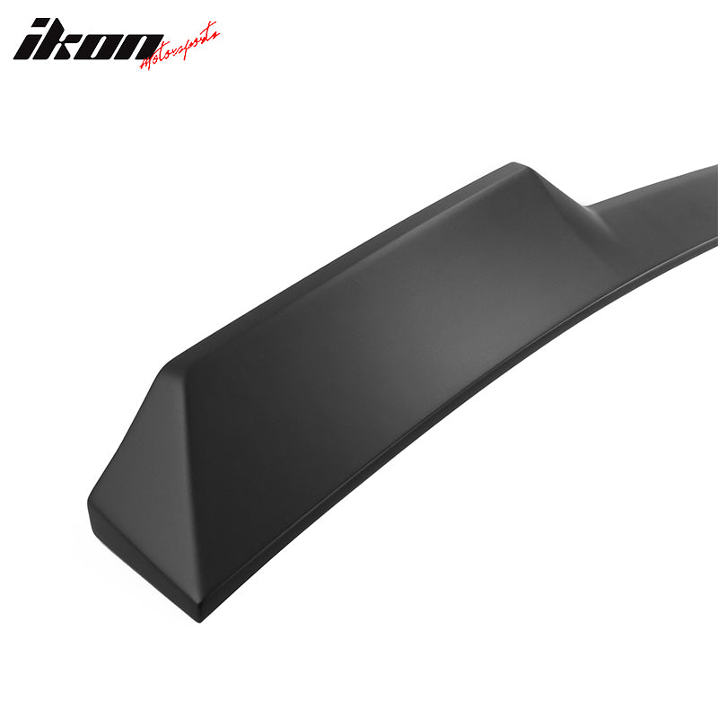 Fits 22-25 Subaru WRX 5th Gen V Style Rear Roof Window Spoiler Wing Matte Black