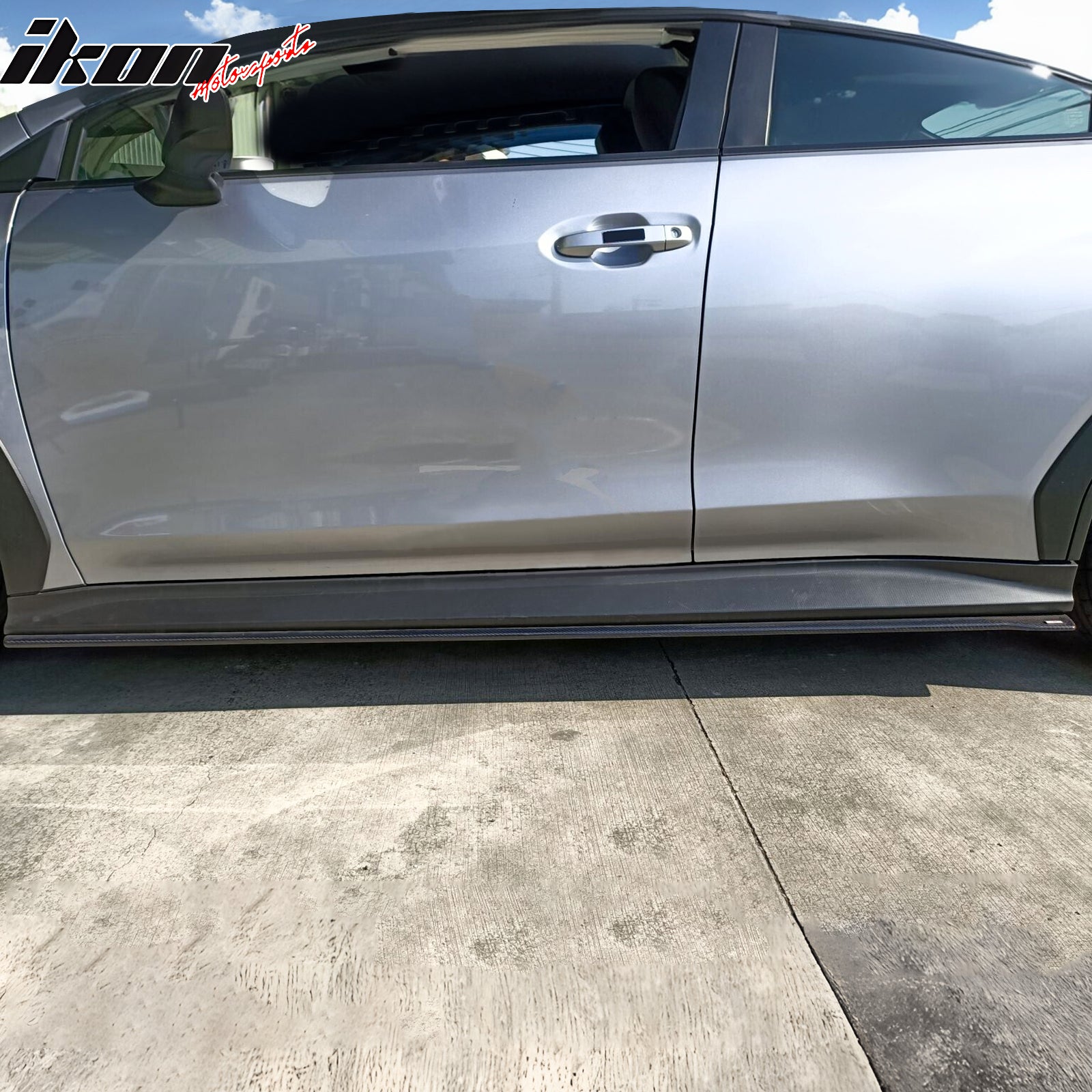 Fits 22-25 Subaru WRX 5th Gen Side Skirts Extension Rocker Panel Splitter Lip