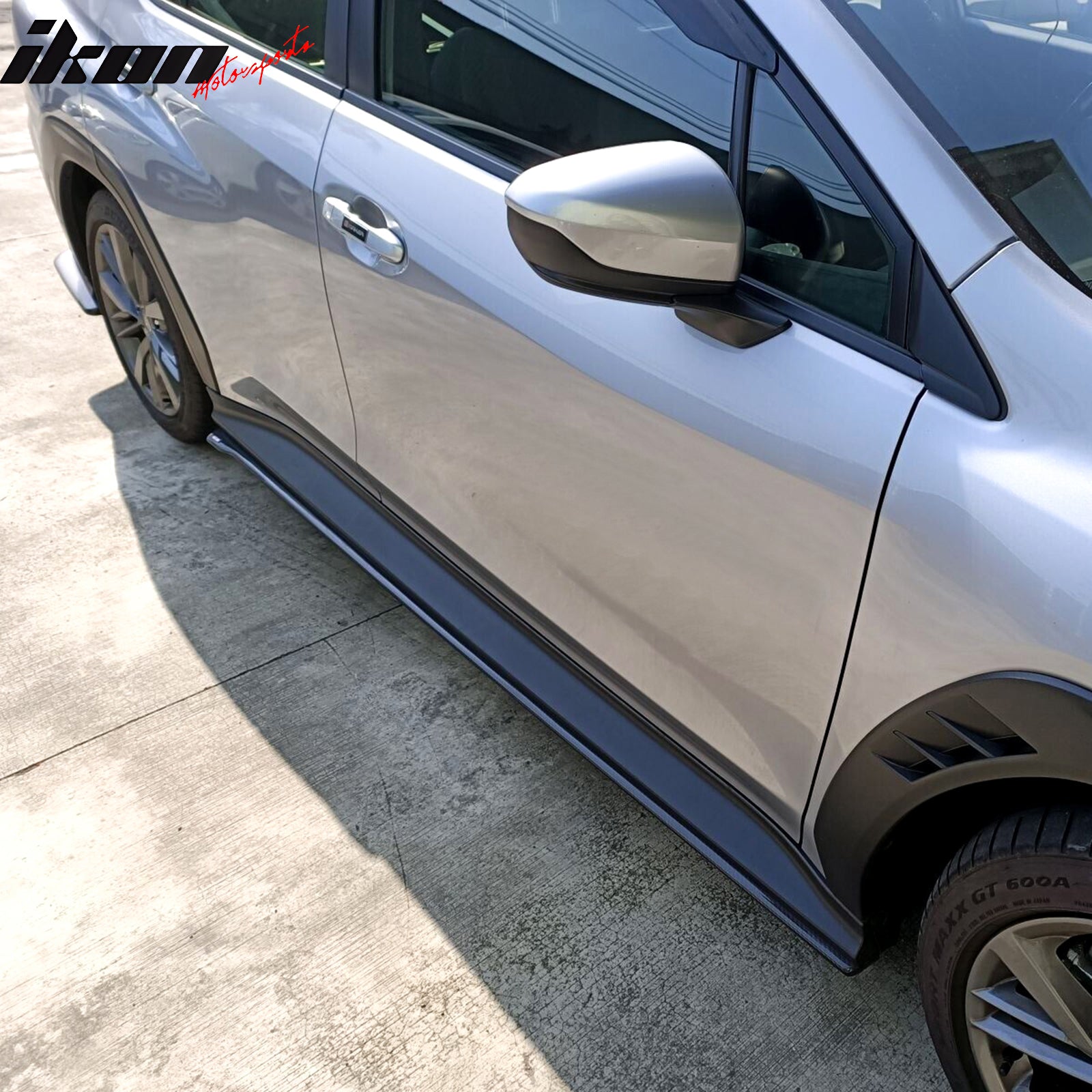 Fits 22-25 Subaru WRX 5th Gen Side Skirts Extension Rocker Panel Splitter Lip