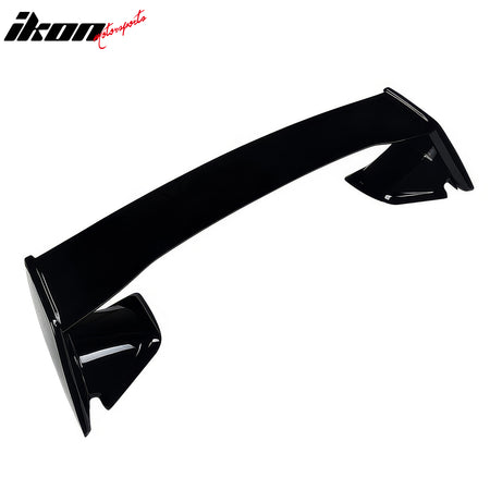 For 22-25 Subaru WRX 5th Sedan STI Style Gloss Black Rear Trunk Spoiler Wing ABS