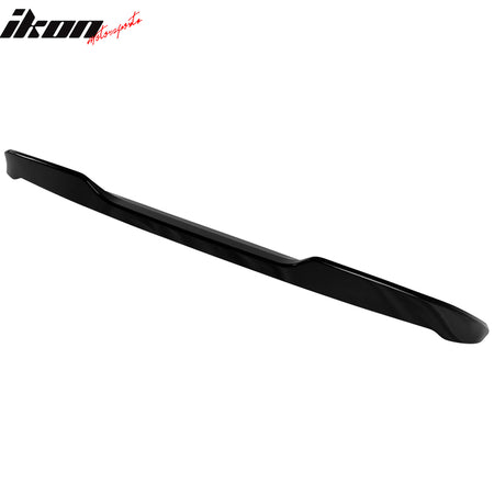 Fits 22-25 Subaru WRX 5th V2 Style Rear Trunk Spoiler Painted #D4S Crystal Black