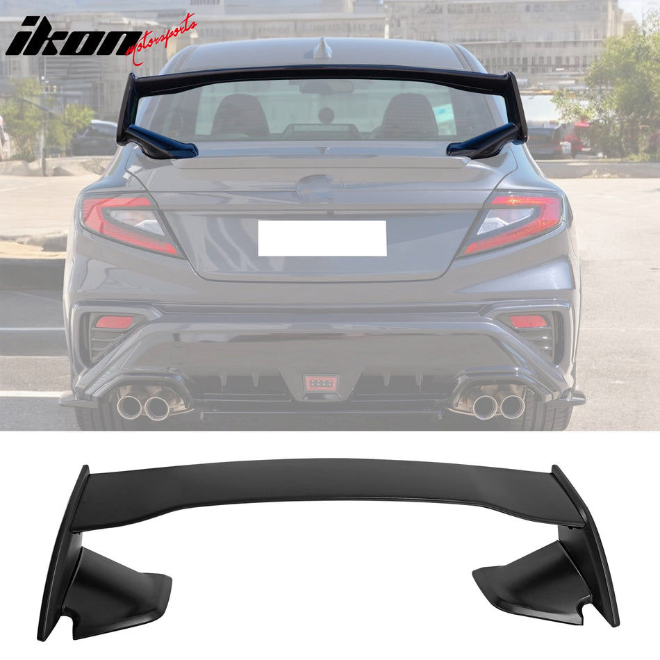 2022-2025 Subaru WRX VB Sedan STI Style Unpainted 5PCS Trunk Spoiler