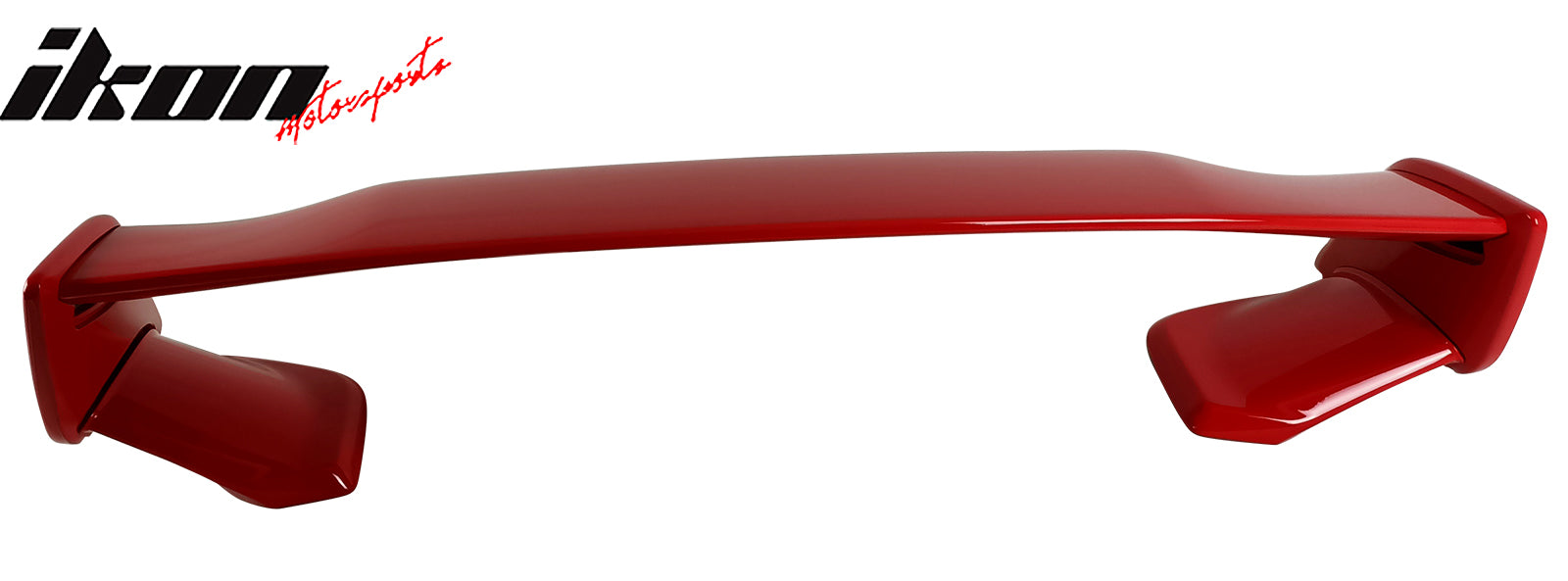 Fits 22-25 Subaru WRX 5th VB STI Style Rear Trunk Spoiler Painted #DCK Red 5PCS