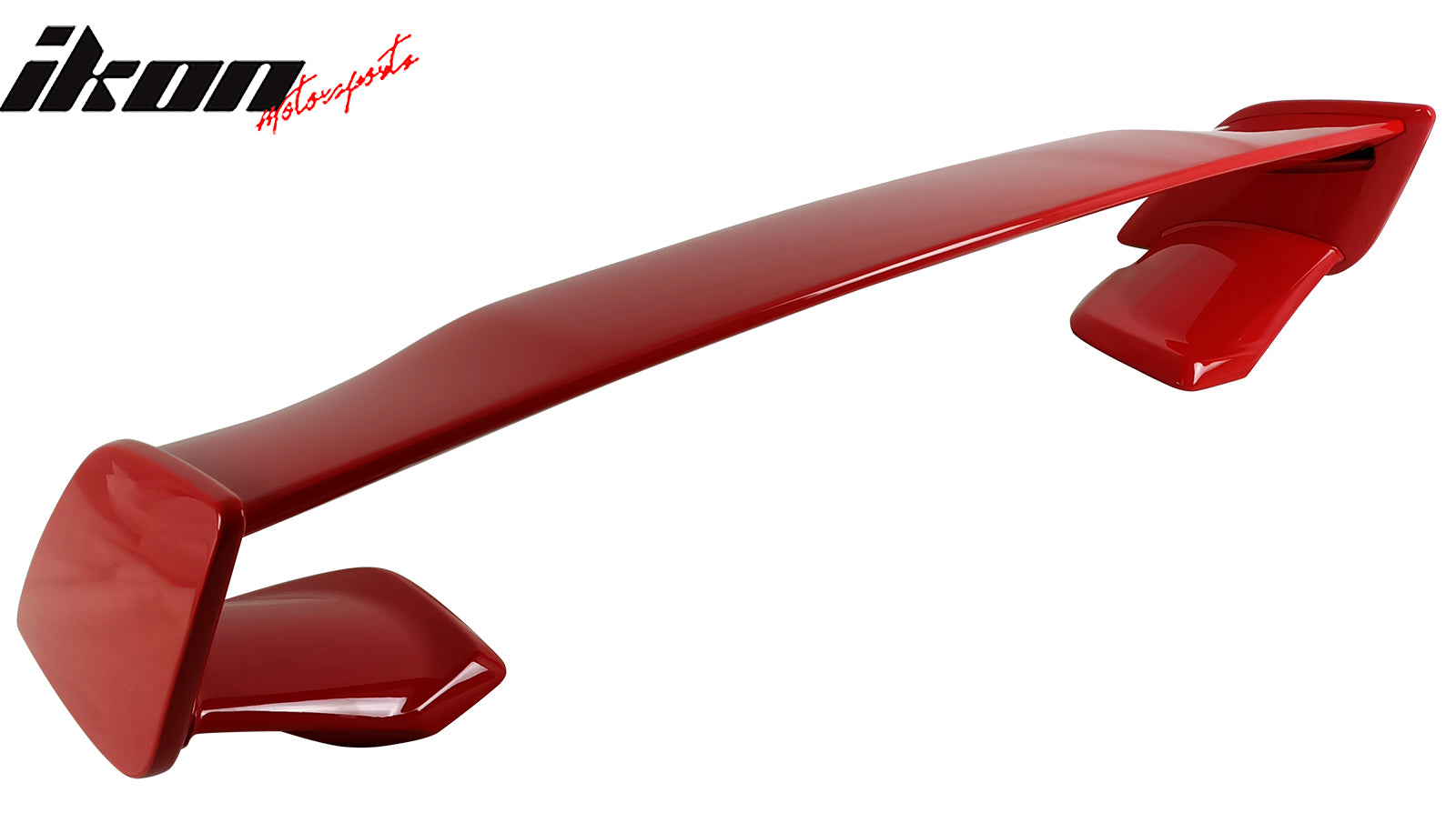 Fits 22-25 Subaru WRX 5th VB STI Style Rear Trunk Spoiler Painted #DCK Red 5PCS