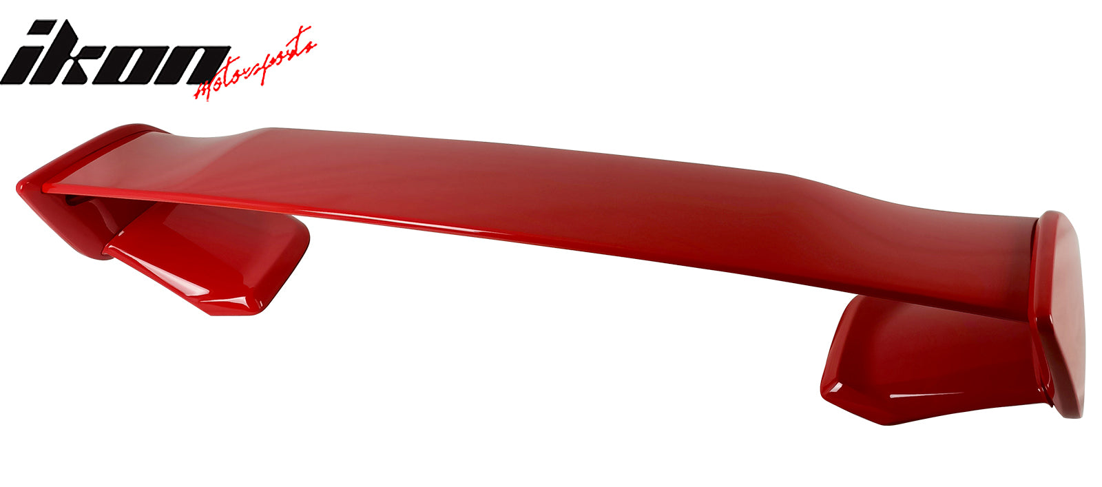 Fits 22-25 Subaru WRX 5th VB STI Style Rear Trunk Spoiler Painted #DCK Red 5PCS