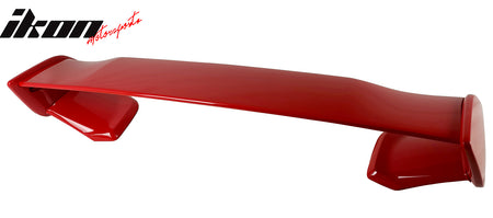 Fits 22-25 Subaru WRX 5th VB STI Style Rear Trunk Spoiler Painted #DCK Red 5PCS