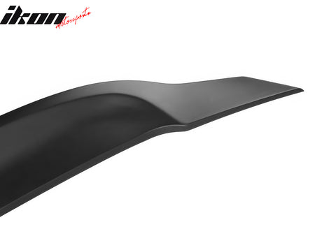 Fits 22-25 Subaru WRX 5th Sedan R Style Matte Black Rear Trunk Spoiler Wing ABS